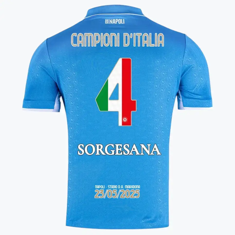 CAMPIONI D'ITALIA 2024/25 (HOME) SSC NAPOLI