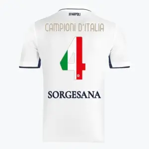 CAMPIONI D'ITALIA 2024/25 (AWAY) SSC NAPOLI