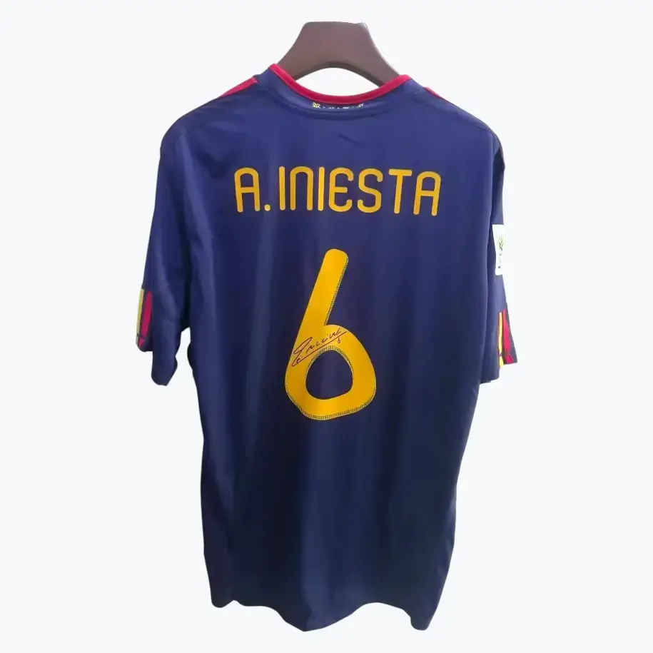 A. INIESTA 2010 AWAY (SPAGNA) FINALE MONDIALE