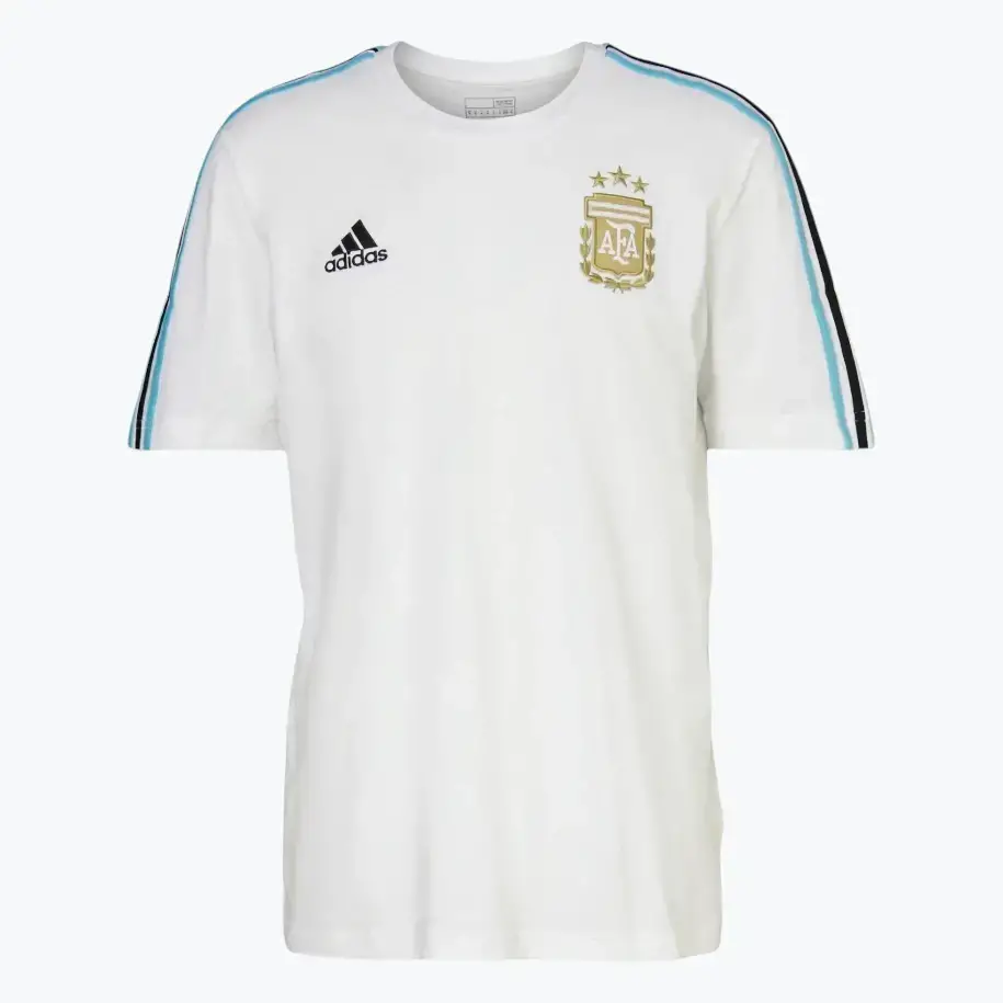 ADIDAS PERFORMANCE ARGENTINA DNA 3-STRIPES TEE