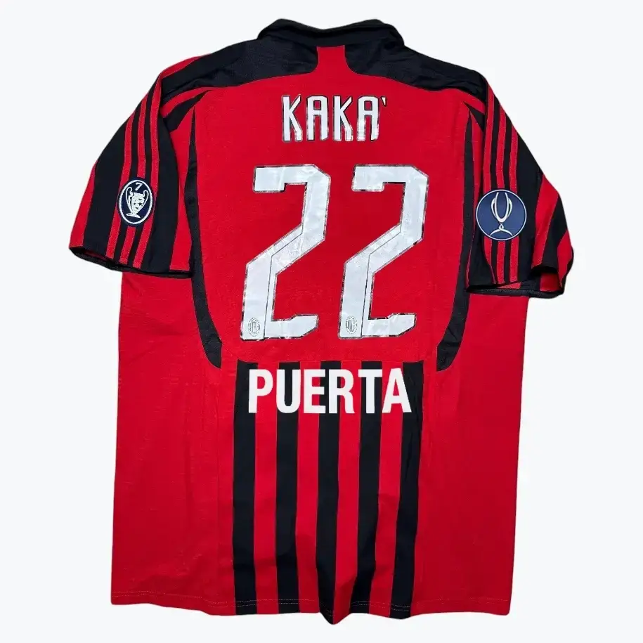 KAKÁ 2007/08 (AC MILAN) FINALE SUPERCUP 2007
