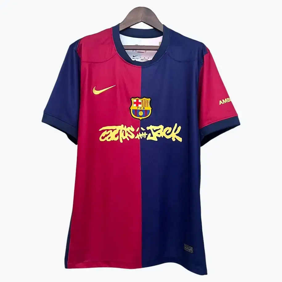 FC BARCELLONA X CACTUS JACK LIMITED EDITION HOME KIT