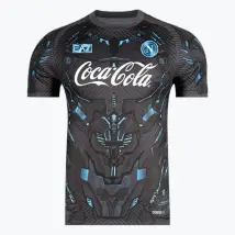 SSC NAPOLI MAGLIA ALLENAMENTO EBONY 2025/2026
