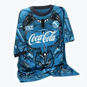SSC NAPOLI MAGLIA ALLENAMENTO AZZURRA 2025/2026