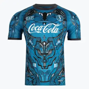 SSC NAPOLI MAGLIA ALLENAMENTO AZZURRA 2025/2026
