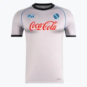 SSC NAPOLI 2025/2026 PREMATCH WHITE/SILVER